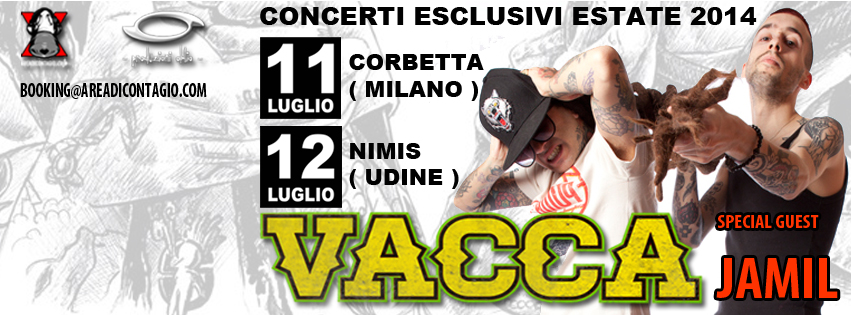 Vacca e Jamil - Concerti Esclusivi Estate 2014